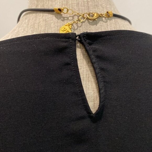 Zara Black Colour Block Top size medium - Picture 8 of 12